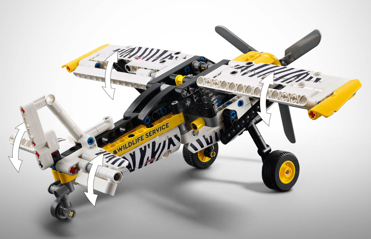 Detail 1: LEGO Technic 42198 Propellerflugzeug