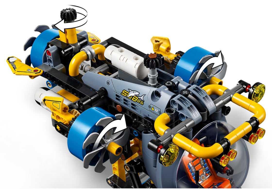 Detail 2: LEGO Technic 42201 Tiefseeforscher U-Boot