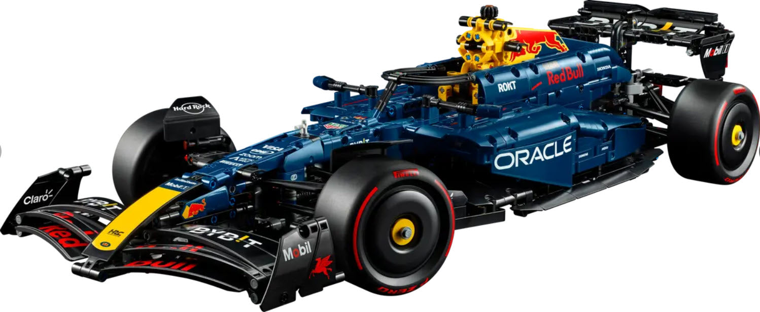 Inhalt: LEGO Technic 42206 Oracle Red Bull Racing RB20 F1 Rennauto