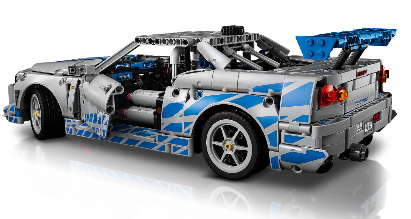 Detail 1: LEGO Technic 42210 2 Fast 2 Furious Nissan Skyline GT-R (R34) Flitzer