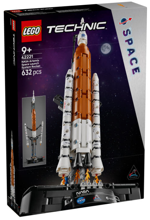 LEGO Technic 42221 NASA Artemis SLS-Schwerlastrakete