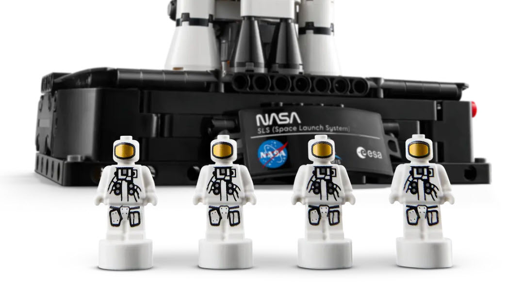 Detail 3: LEGO Technic 42221 NASA Artemis SLS-Schwerlastrakete