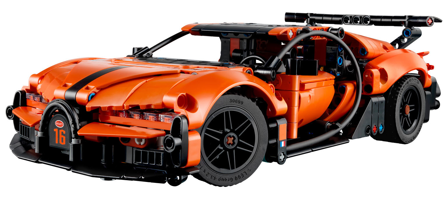 Inhalt: LEGO Technic 42222 Bugatti Chiron Pur Sport Hypercar