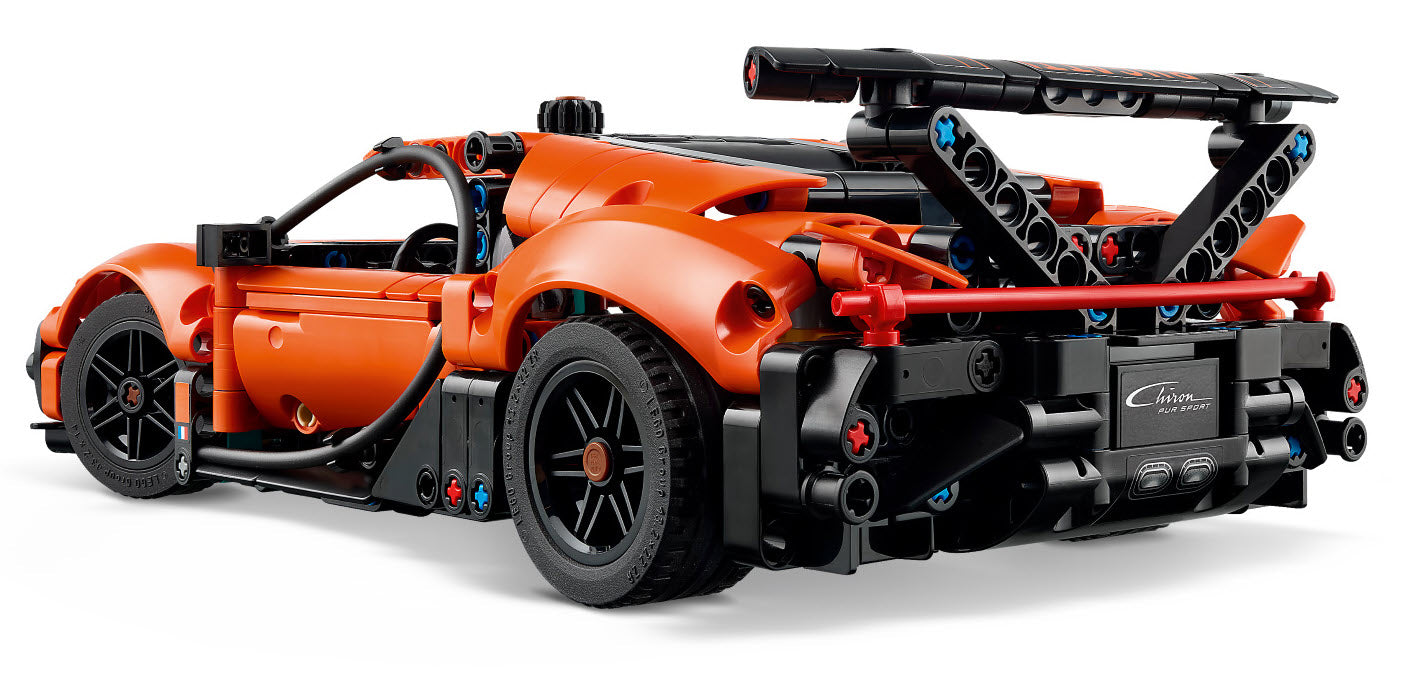Detail 1: LEGO Technic 42222 Bugatti Chiron Pur Sport Hypercar