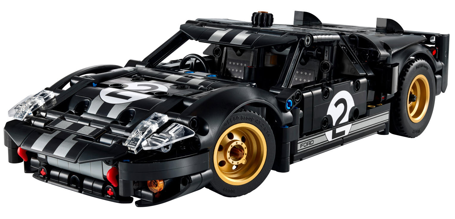 Inhalt: LEGO Technic 42223 1966 Ford GT40 MKII Rennwagen