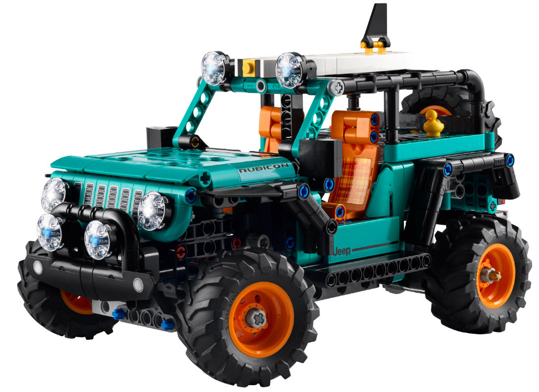 Inhalt: LEGO Technic 42227 Jeep Wrangler Rubicon Geländewagen