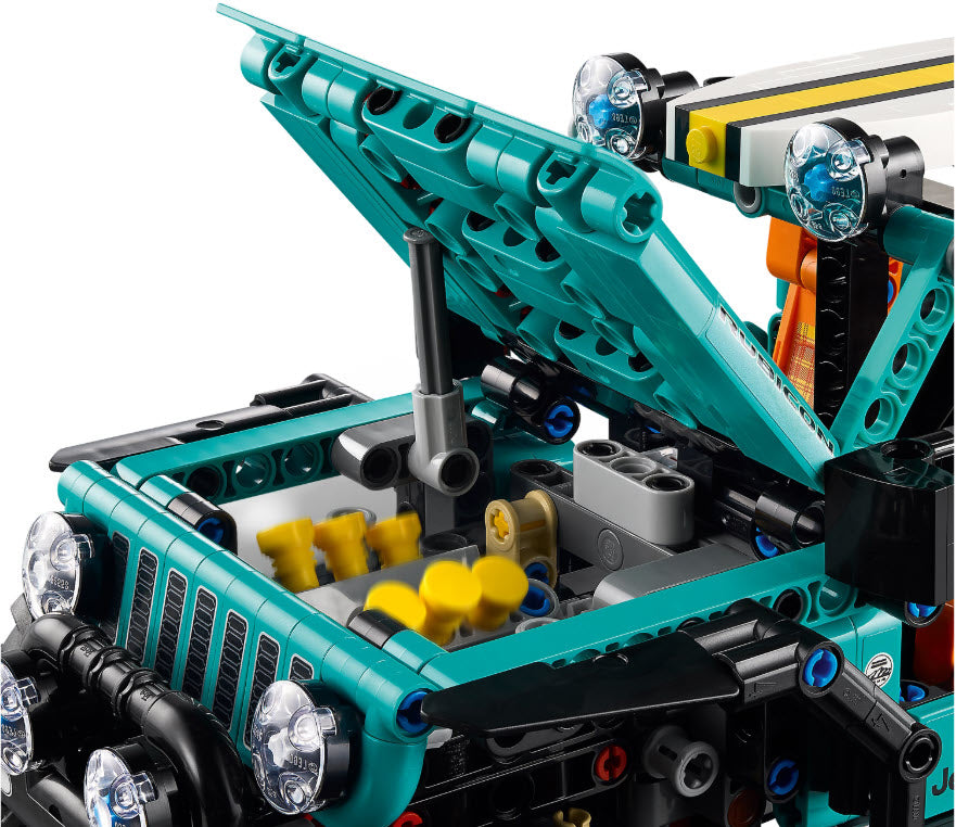 Detail 2: LEGO Technic 42227 Jeep Wrangler Rubicon Geländewagen