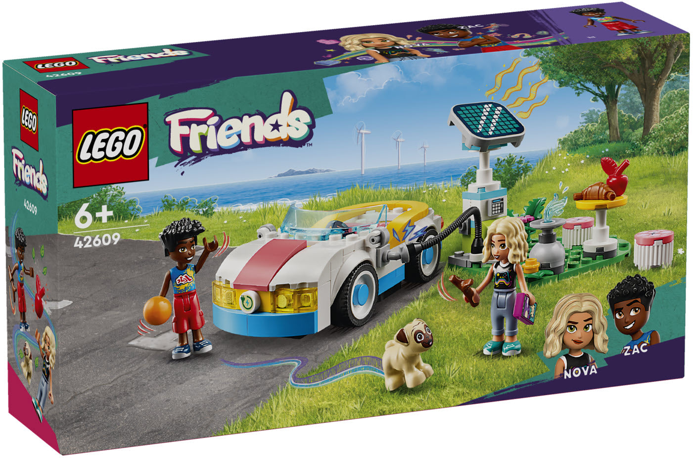 LEGO Friends 42609 E-Auto mit Ladestation