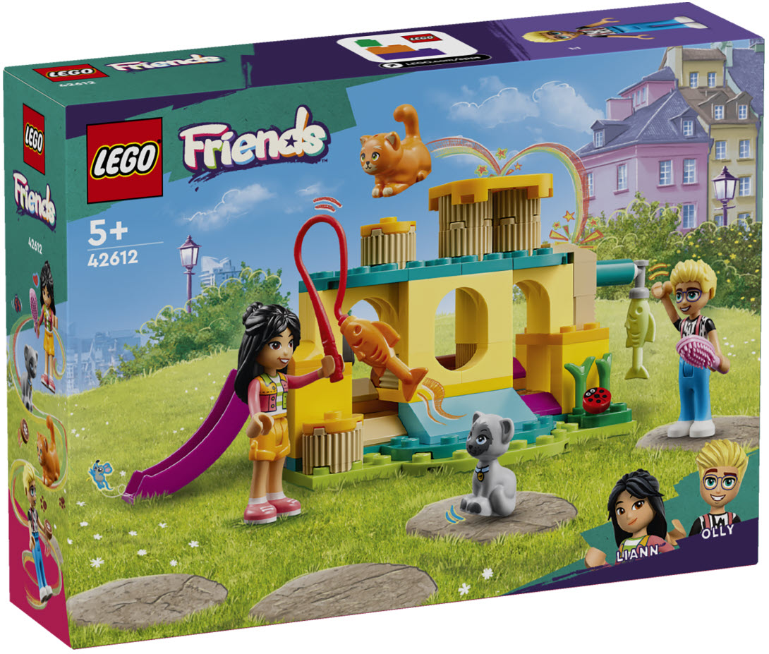 LEGO Friends 42612 Abenteuer auf dem Katzenspielplatz