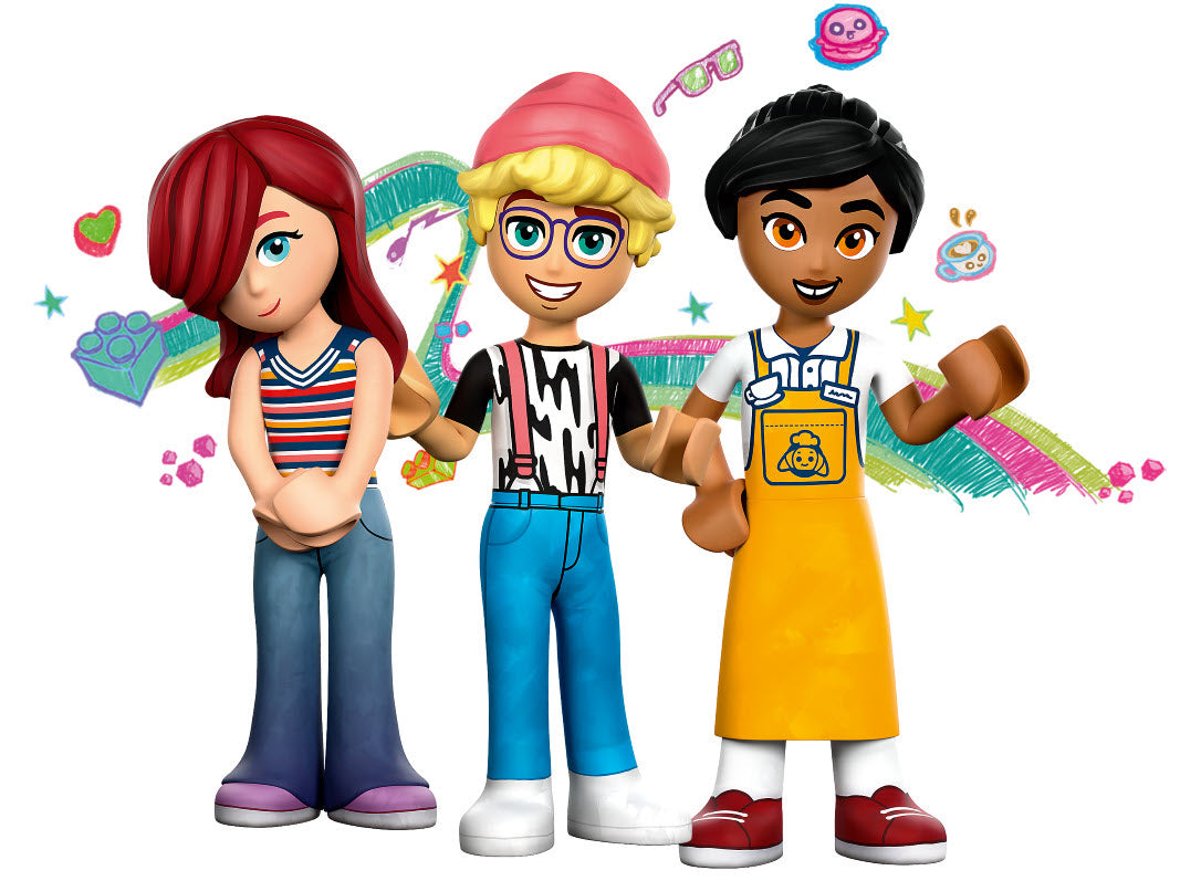 Minifiguren: LEGO Friends 42618 Heartlake City Café