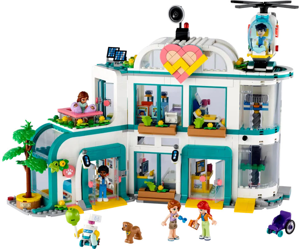 Inhalt: LEGO Friends 42621 Heartlake City Krankenhaus