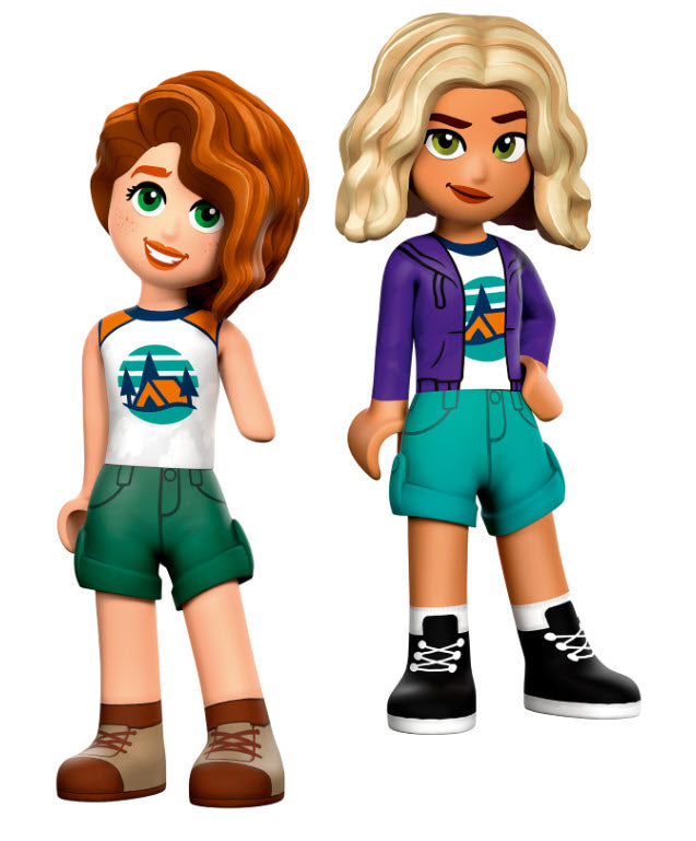 Minifiguren: LEGO Friends 42622 Bogenschießen im Abenteuercamp