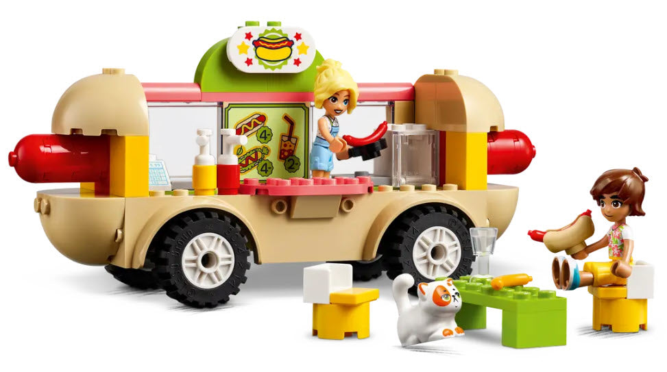 Minifiguren: LEGO Friends 42633 Hotdog-Truck