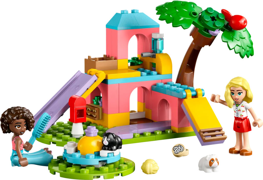 Inhalt: LEGO Friends 42640 Meerschweinchen Spielplatz