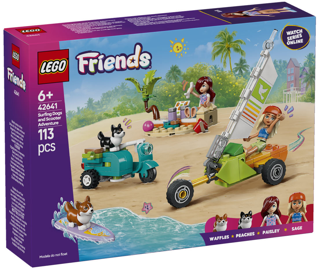 LEGO Friends 42641 Strandabenteuer mit Hunden