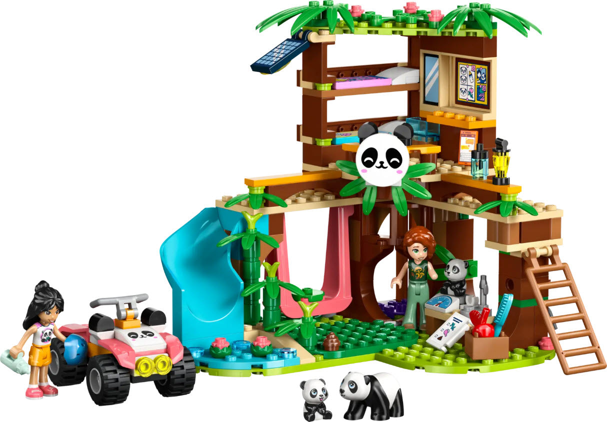 Inhalt: LEGO Friends 42648 Panda-Pflegestation