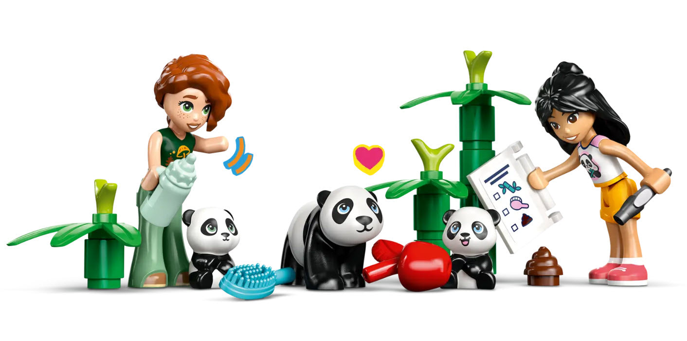 Minifiguren: LEGO Friends 42648 Panda-Pflegestation