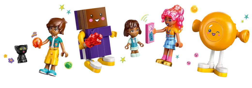 Minifiguren: LEGO Friends 42649 Heartlake City Süßwarenladen