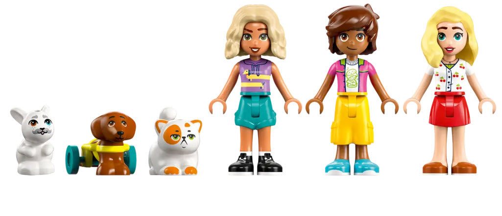 Minifiguren: LEGO Friends 42650 Geschäft für Haustierzubehör
