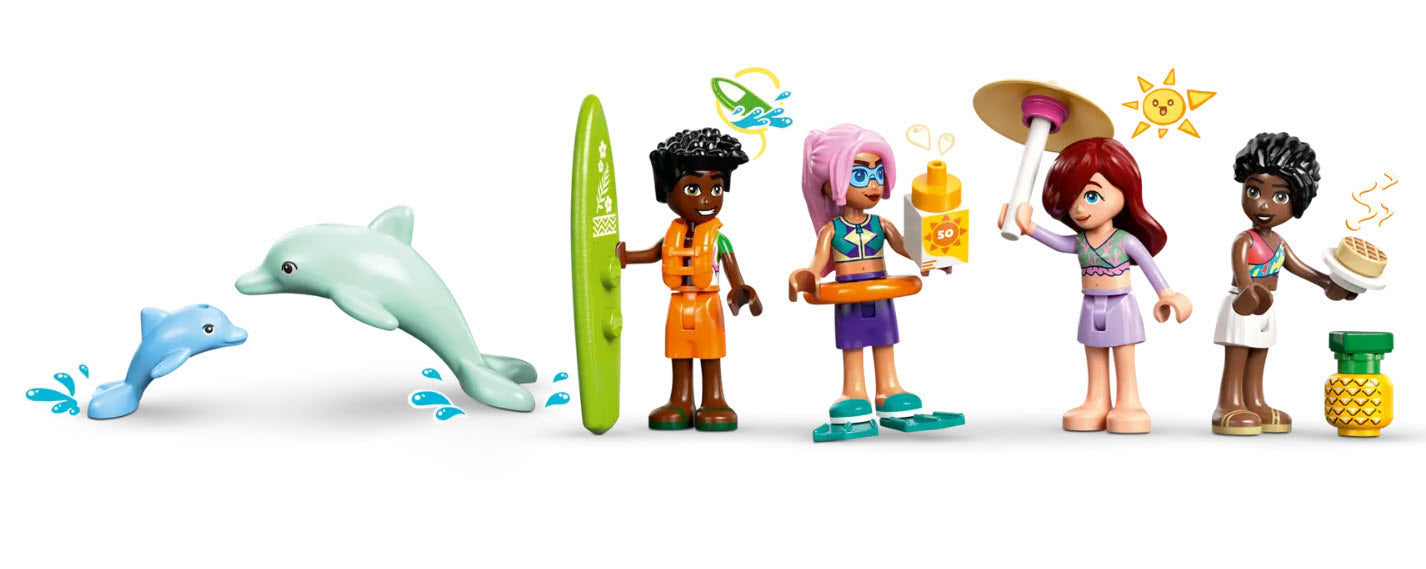 Minifiguren: LEGO Friends 42664 Segelabenteuer