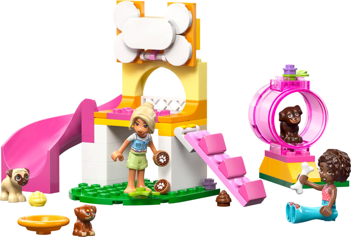 Inhalt: LEGO Friends 42665 Welpenspielplatz