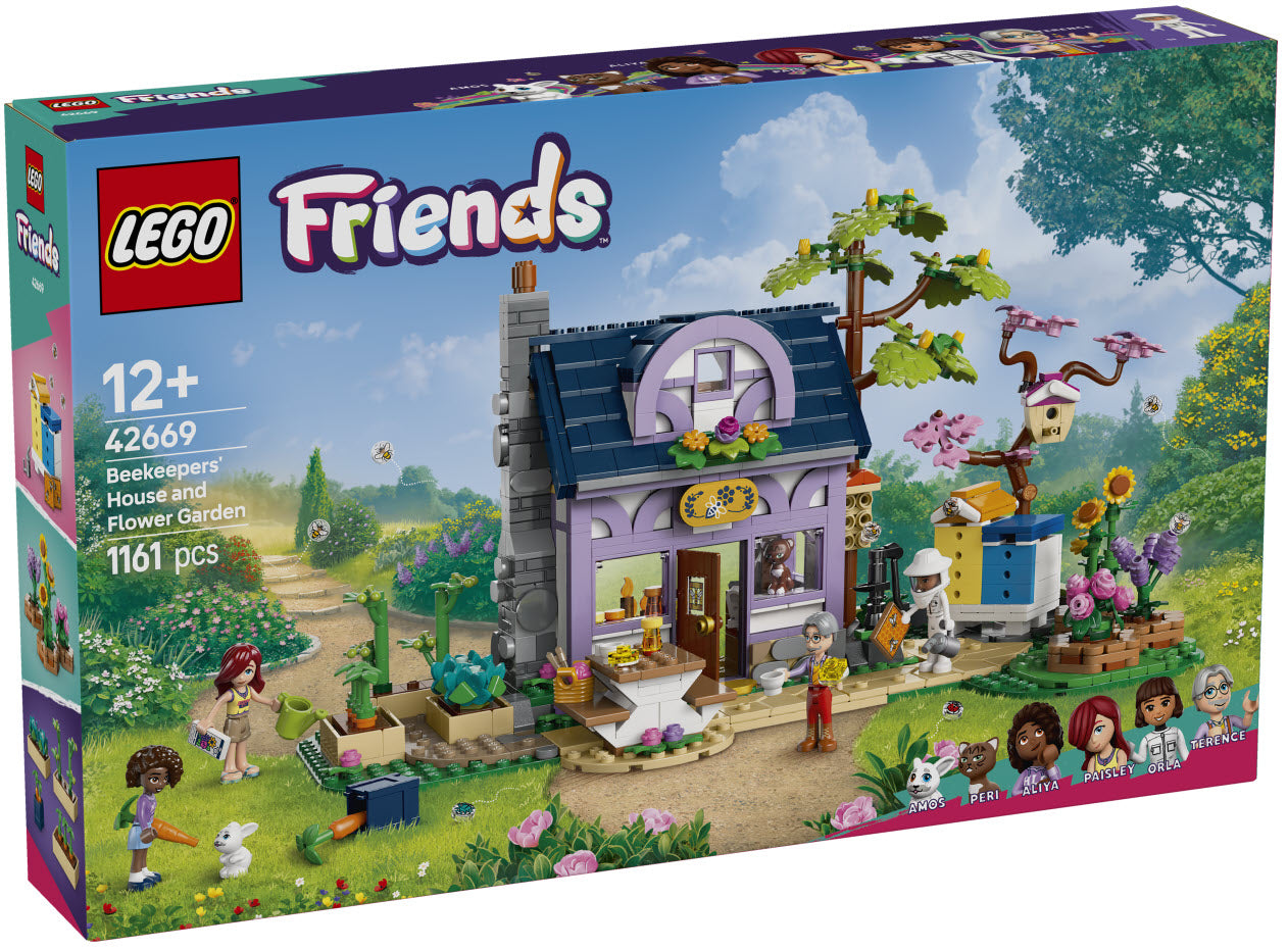 LEGO Friends 42669 Haus und Blumengarten der Imker