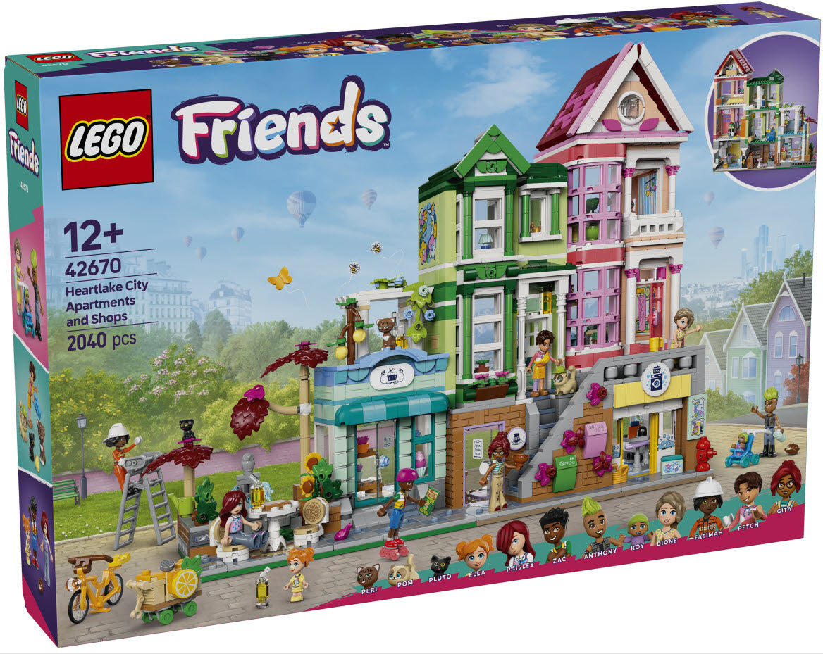 LEGO Friends 42670 Heartlake City Wohn- und Einkaufsstraße