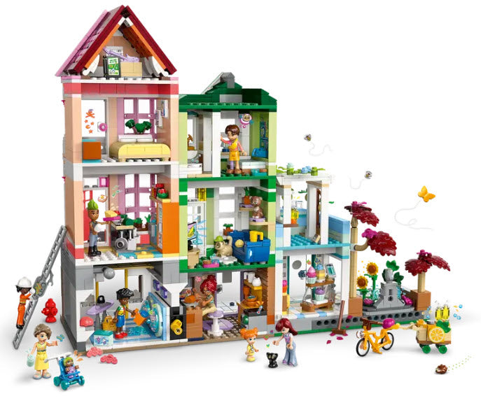 Minifiguren: LEGO Friends 42670 Heartlake City Wohn- und Einkaufsstraße