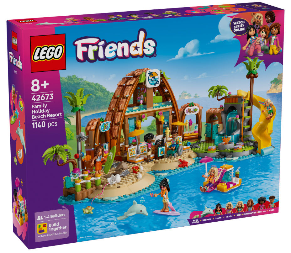 LEGO Friends 42673 Familienurlaub im Strandresort