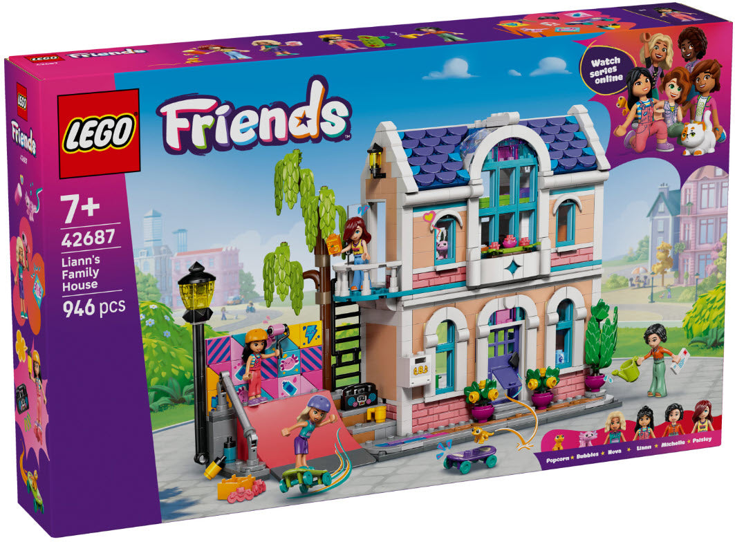 LEGO Friends 42687 Lianns Familienhaus
