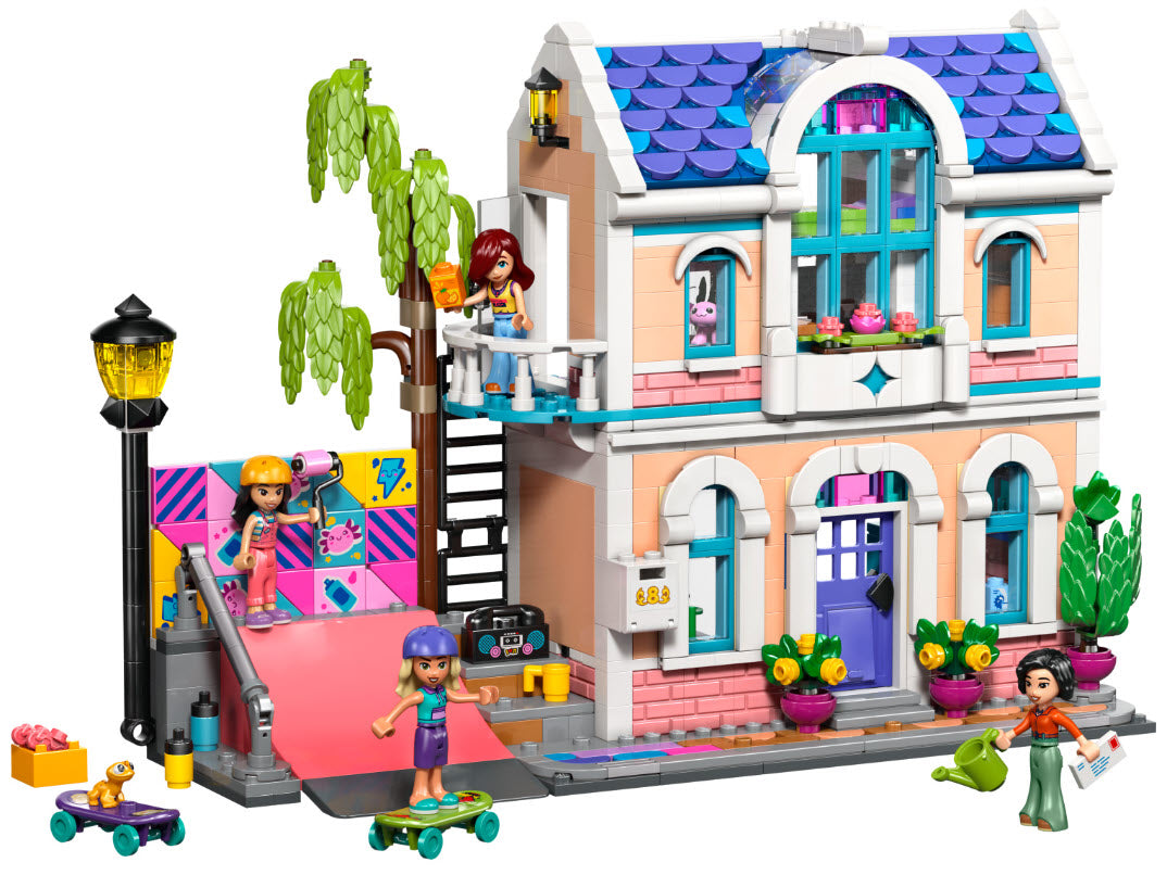 Inhalt: LEGO Friends 42687 Lianns Familienhaus