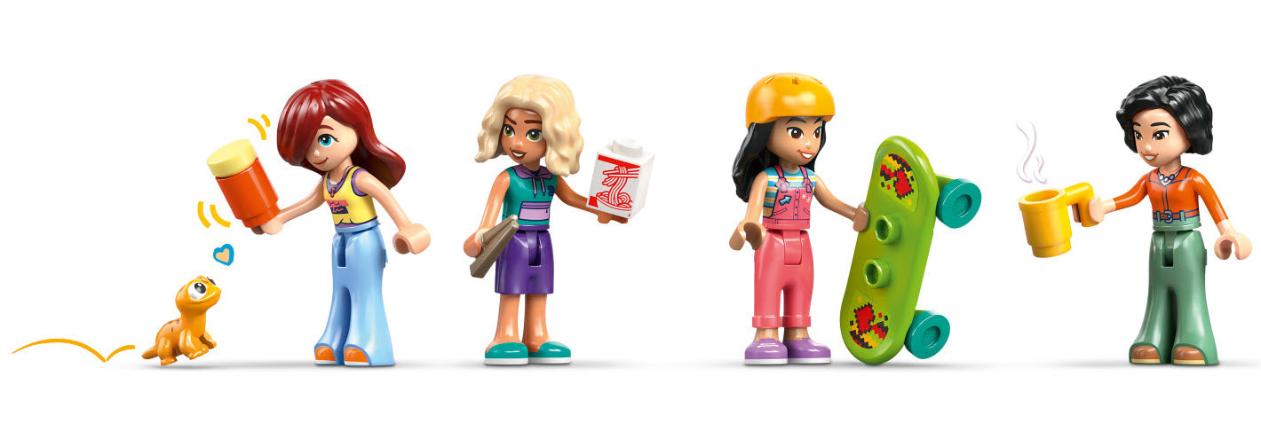 Minifiguren: LEGO Friends 42687 Lianns Familienhaus