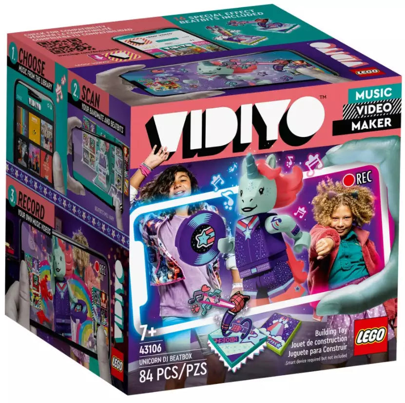 LEGO VIDIYO 43106 Unicorn DJ BeatBox