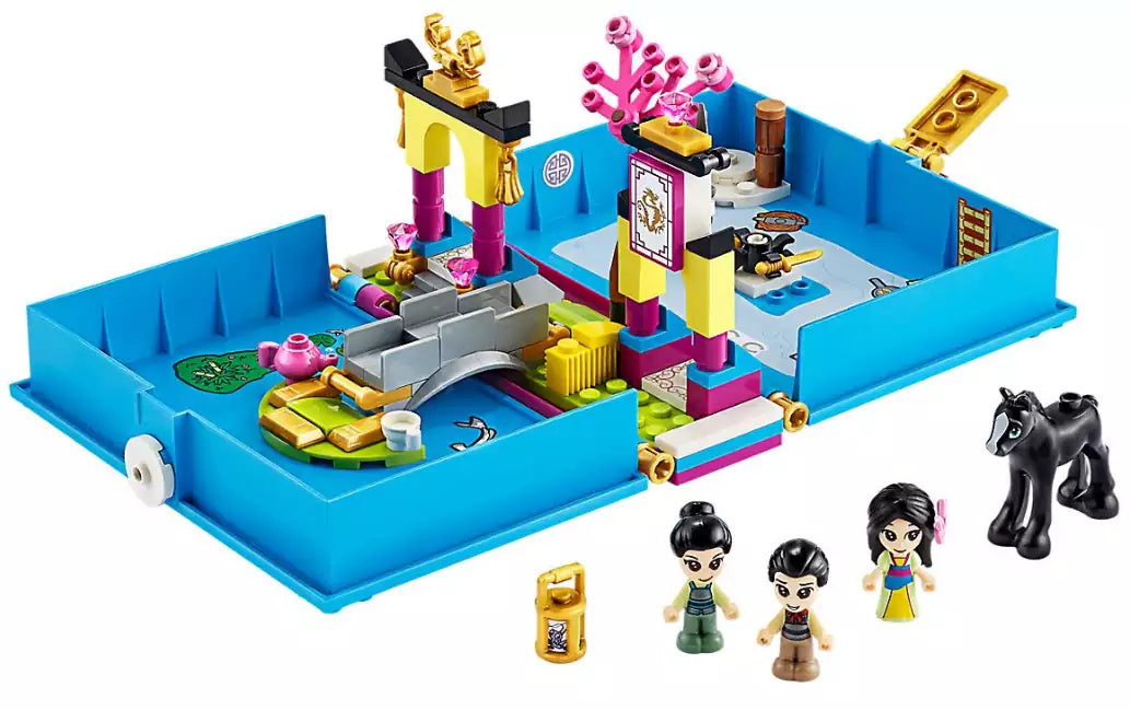 Inhalt: LEGO Disney Princess 43174 Mulans Märchenbuch