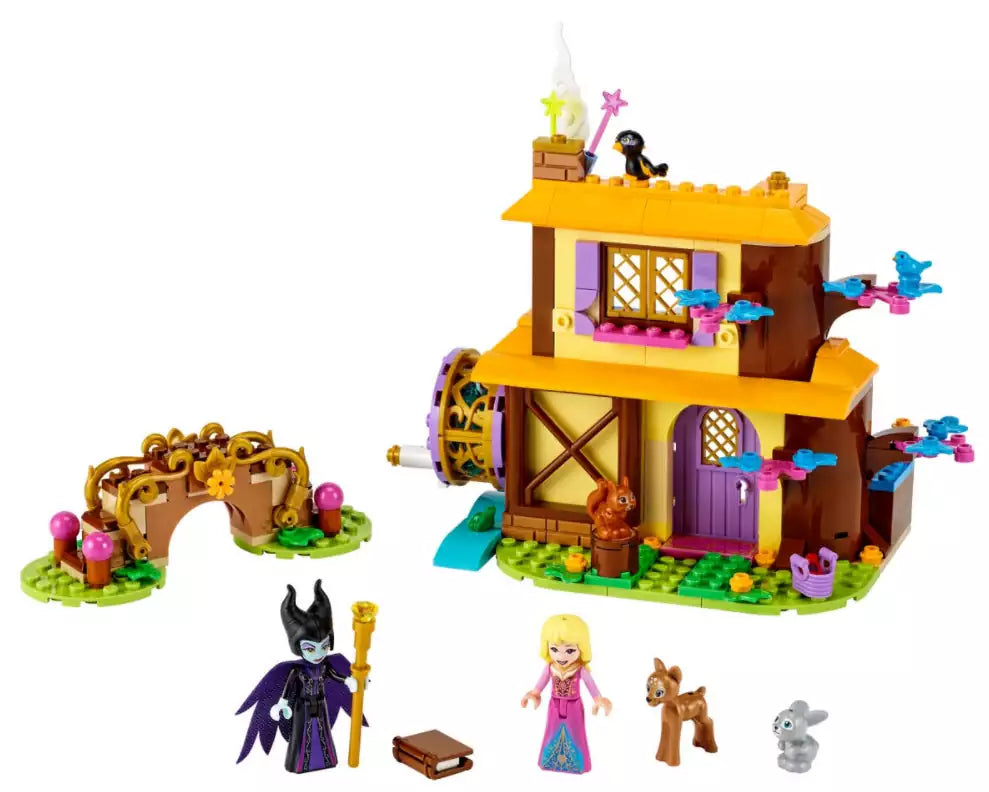 Inhalt: LEGO Disney Princess 43188 Auroras Hütte im Wald