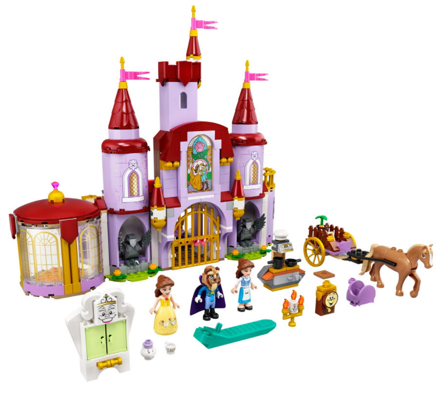 Inhalt: LEGO Disney Princess 43196 Belles Schloss