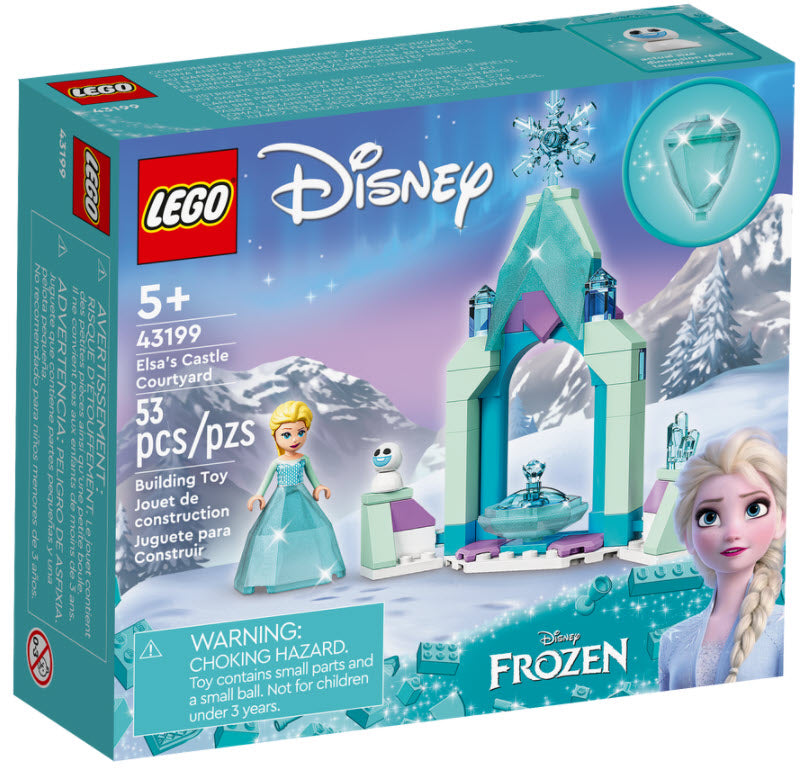 LEGO Disney Princess 43199 Elsas Schlosshof