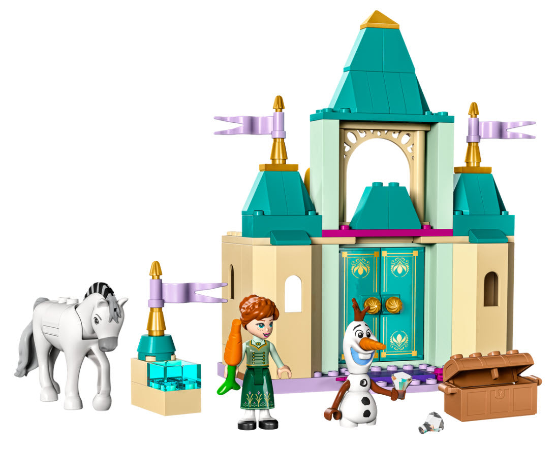 Inhalt: LEGO Disney Princess 43204 Annas und Olafs Spielspaß im Schloss