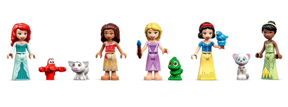 Minifiguren: LEGO Disney Princess 43205 Ultimatives Abenteuerschloss