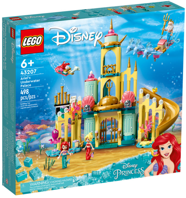 LEGO Disney Princess 43207 Arielles Unterwasserschloss