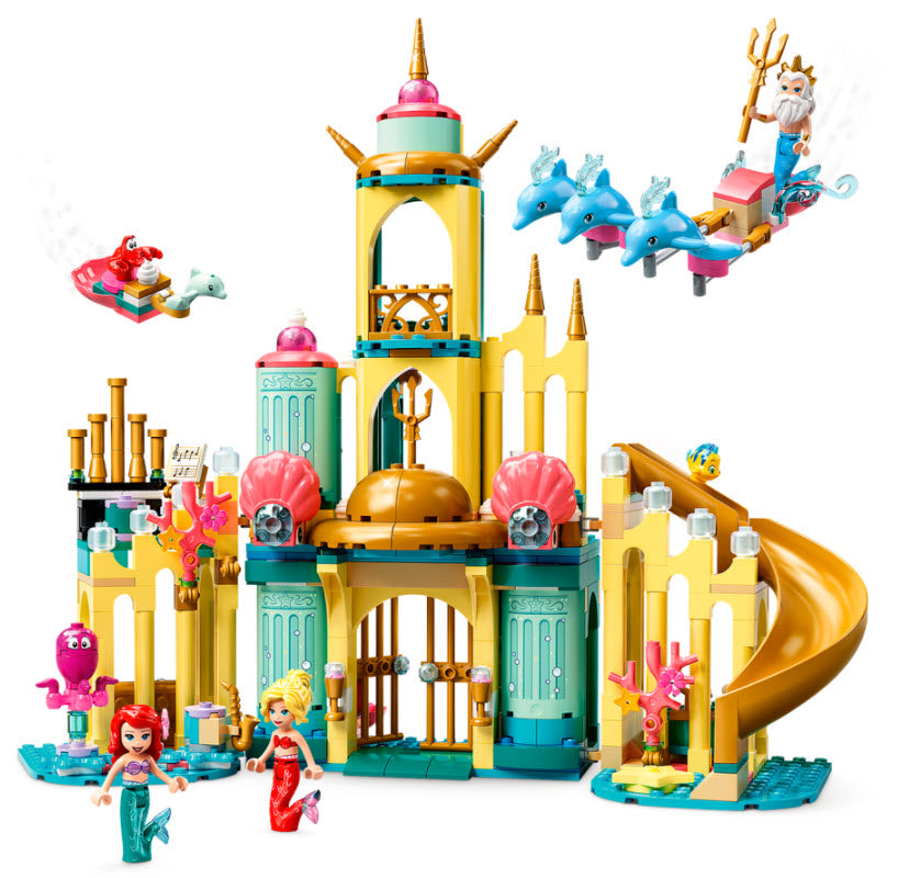 Inhalt: LEGO Disney Princess 43207 Arielles Unterwasserschloss