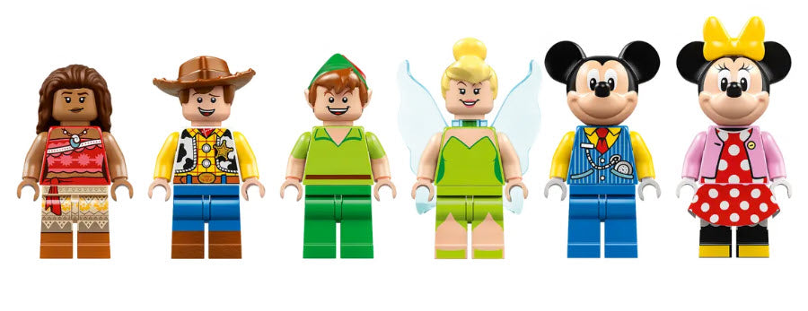 Minifiguren: LEGO Disney 43212 Geburtstagszug