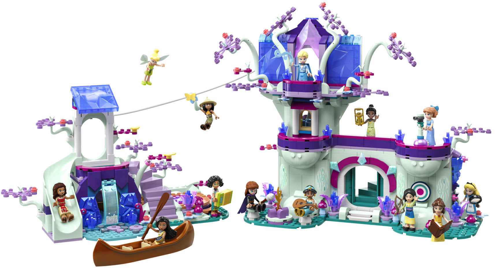Inhalt: LEGO Disney 43215 Das verzauberte Baumhaus