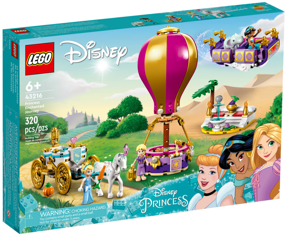 LEGO Disney Princess 43216 Prinzessinnen auf magischer Reise