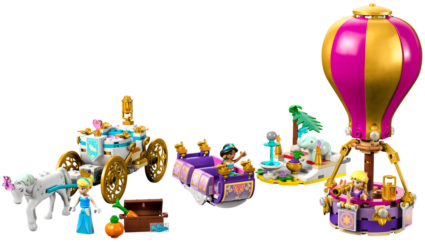 Inhalt: LEGO Disney Princess 43216 Prinzessinnen auf magischer Reise