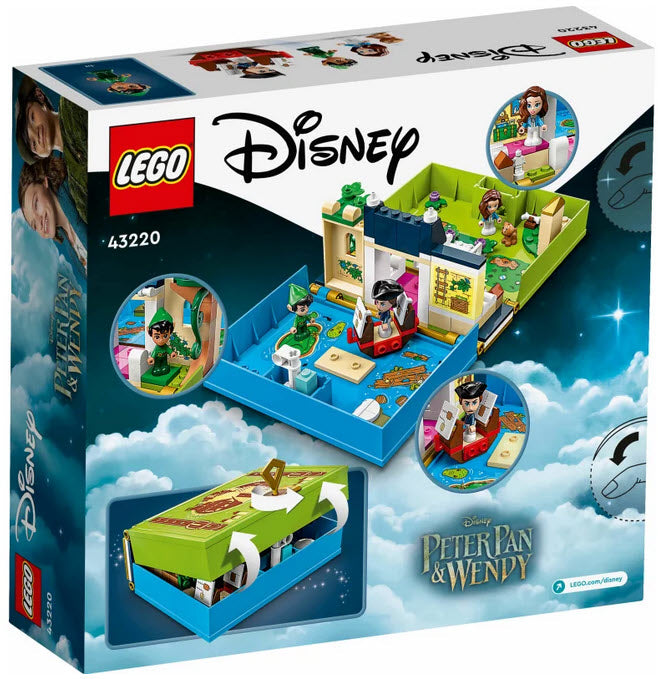 Box Rückseite: LEGO Disney Princess 43220 Peter Pan & Wendy