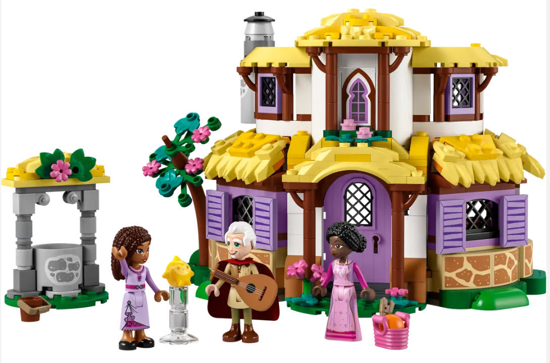 Inhalt: LEGO Disney 43231 Ashas Häuschen