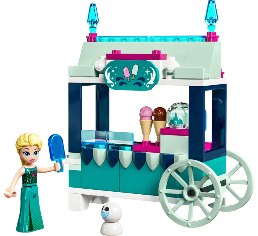 Inhalt: LEGO Disney 43234 Elsas Eisstand