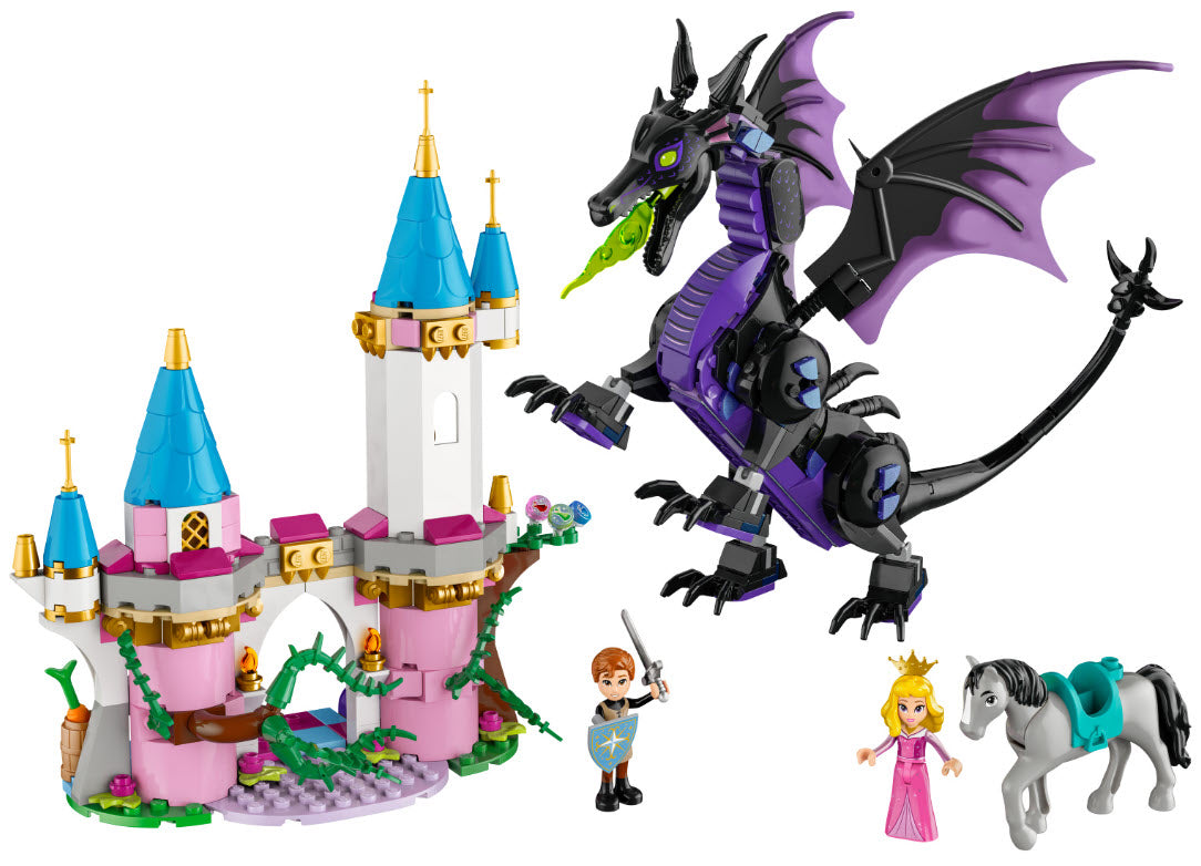 Inhalt: LEGO Disney 43240 Malefiz als Drache