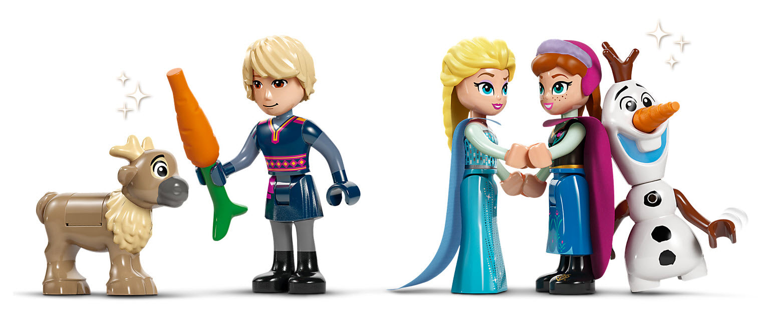 Minifiguren: LEGO Disney 43244 Elsas Winterpalast